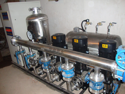 中贏全自動無塔上水器在城鎮(zhèn)生活供水中的應用